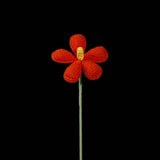 Handmade Crochet Plumeria Flower