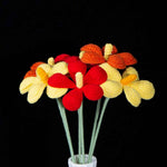 Handmade Crochet Plumeria Flower