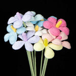 Handmade Crochet Plumeria Flower