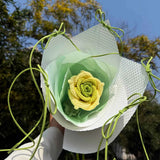 Handmade Crochet Small Thai Rose Bouquet