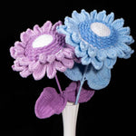 Handmade Crochet Sunflower Yarn Knitted Forever Flower for Home Decor, Graduation, Birthday
