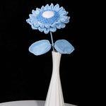 Handmade Crochet Sunflower Yarn Knitted Forever Flower for Home Decor, Graduation, Birthday