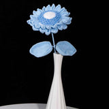 Handmade Crochet Sunflower Yarn Knitted Forever Flower for Home Decor, Graduation, Birthday