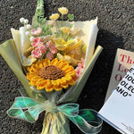 Handmade Crochet Sunflower Bouquet(12 pieces)