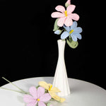 Handmade Crochet Tung Tree Flower Stems | Forever Blossom for First Love & Friendship