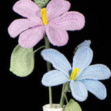 Handmade Crochet Tung Tree Flower Stems | Forever Blossom for First Love & Friendship