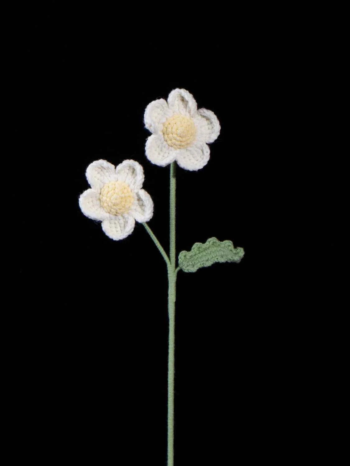 Handmade Crochet Afghan Flower