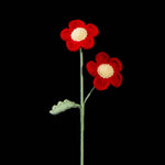 Handmade Crochet Afghan Flower