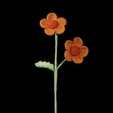 Handmade Crochet Afghan Flower