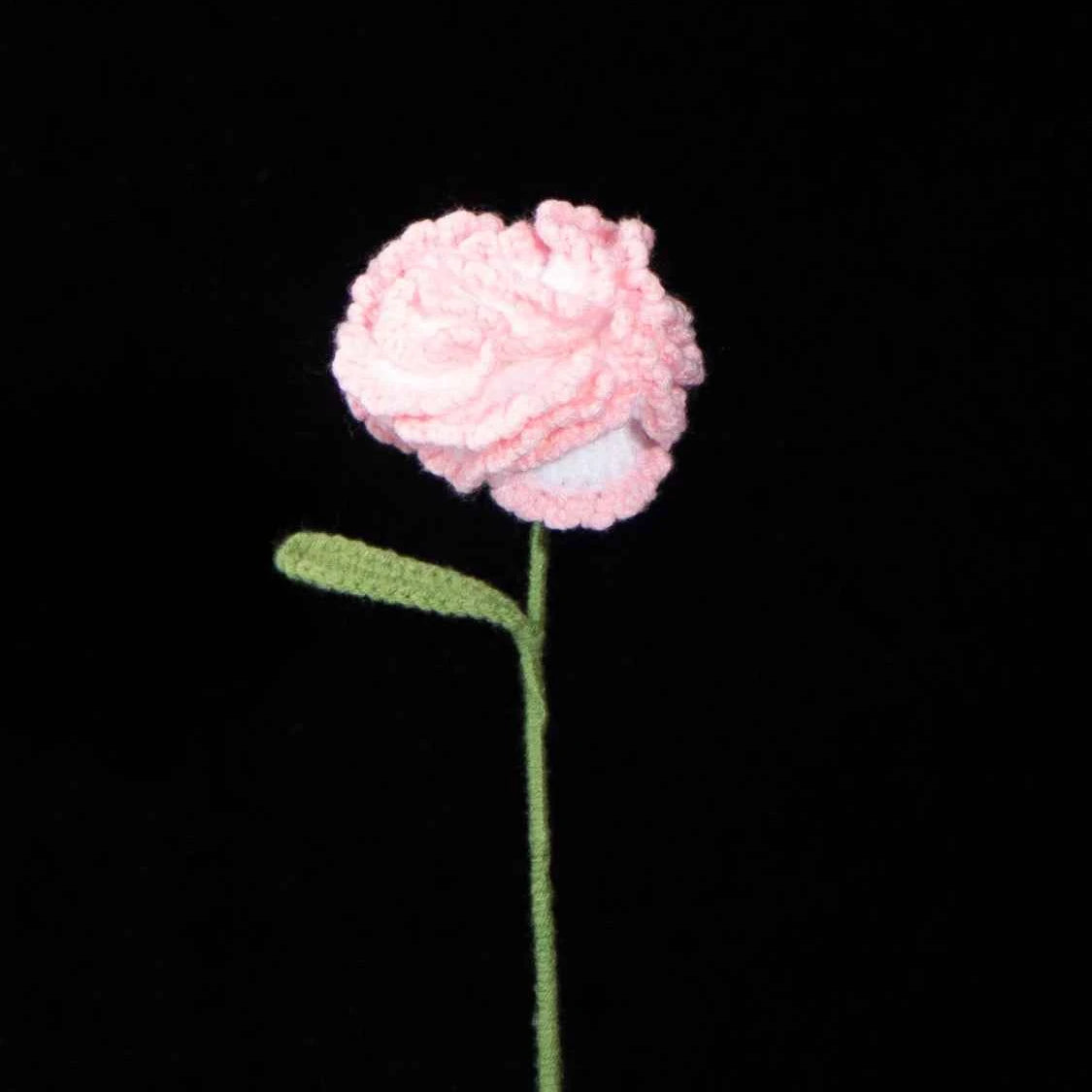 Handmade Crochet Carnation Flower-Aesthetic Home Decor