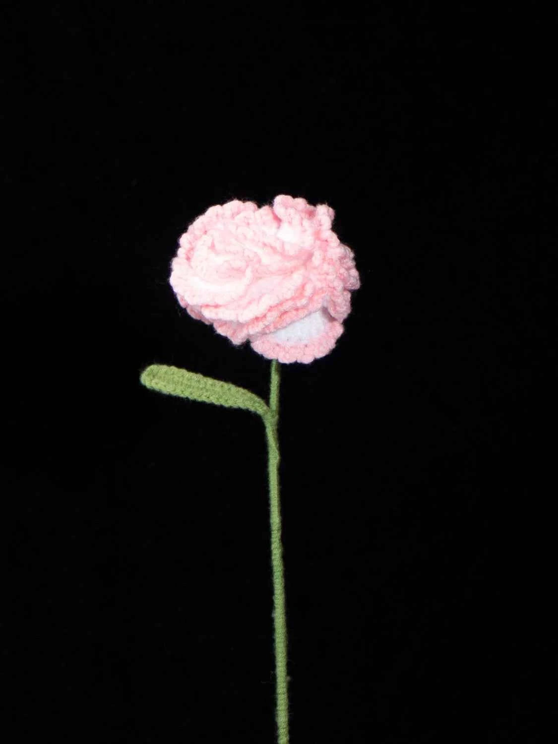 Handmade Crochet Carnation Flower-Aesthetic Home Decor