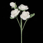 Handmade Crochet Knitted Single Stem Flower Barbie Rose