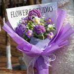 LAST CHANCE! Handmade Crochet Purple Hydrangea Bouquet | Everlasting Knitted Flower Gift | Perfect for Mother's Day/Birthday | Limited Stock!