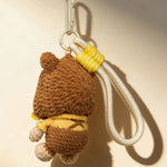 Hooded Bear Crochet Kit | DIY Plush Keychain
