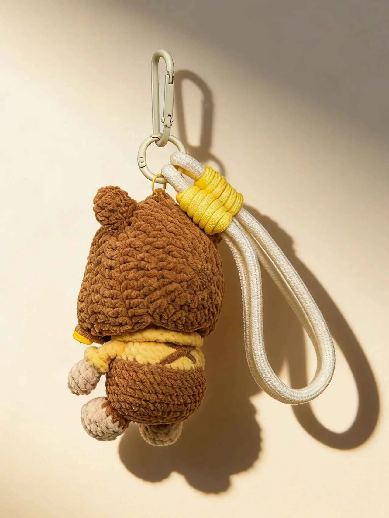 Hooded Bear Crochet Kit | DIY Plush Keychain