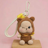Hooded Bear Crochet Kit | DIY Plush Keychain