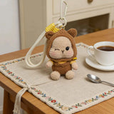 Hooded Bear Crochet Kit | DIY Plush Keychain