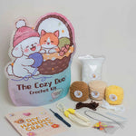 Hooded Bear Crochet Kit | DIY Plush Keychain