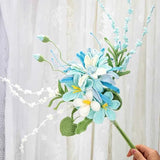 Lasting Blue Crochet Bouquet | Handmade Forever Gift（副本）