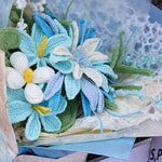 Lasting Blue Crochet Bouquet | Handmade Forever Gift（副本）