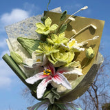 Lily Crochet Flower Bouquet (11 pieces)