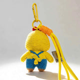 Overalls Chick DIY Crochet Kit – Bag/Keychain Pal