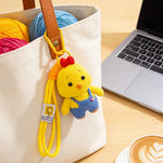 Overalls Chick DIY Crochet Kit – Bag/Keychain Pal