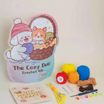 Overalls Chick DIY Crochet Kit – Bag/Keychain Pal