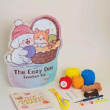 Overalls Chick DIY Crochet Kit – Bag/Keychain Pal