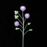 Pastel Crochet Clover Flower Bouquet | Handmade Lucky Clover Floral Arrangement