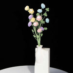 Pastel Crochet Clover Flower Bouquet | Handmade Lucky Clover Floral Arrangement