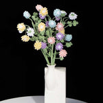 Pastel Crochet Clover Flower Bouquet | Handmade Lucky Clover Floral Arrangement