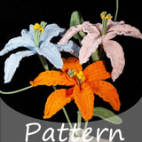 Perfume Lily Crochet Kit – DIY Floral Yarn Craft Kit