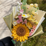 Sunflower Crochet Bouquet Kit for Beginners