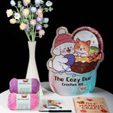 The Cozy Duo Clover Crochet Lucky Clover Flower Kit