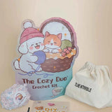 Unique Mixed Yarn Horn Bag - Handcrafted Finished Item or with Full Accessories