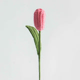 Crochet Flowers Closed Tulip
