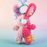 Crocheted Rabbit and Bear Finished Products