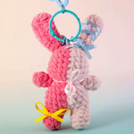 Crocheted Rabbit and Bear Finished Products