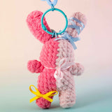 Crocheted Rabbit and Bear Finished Products