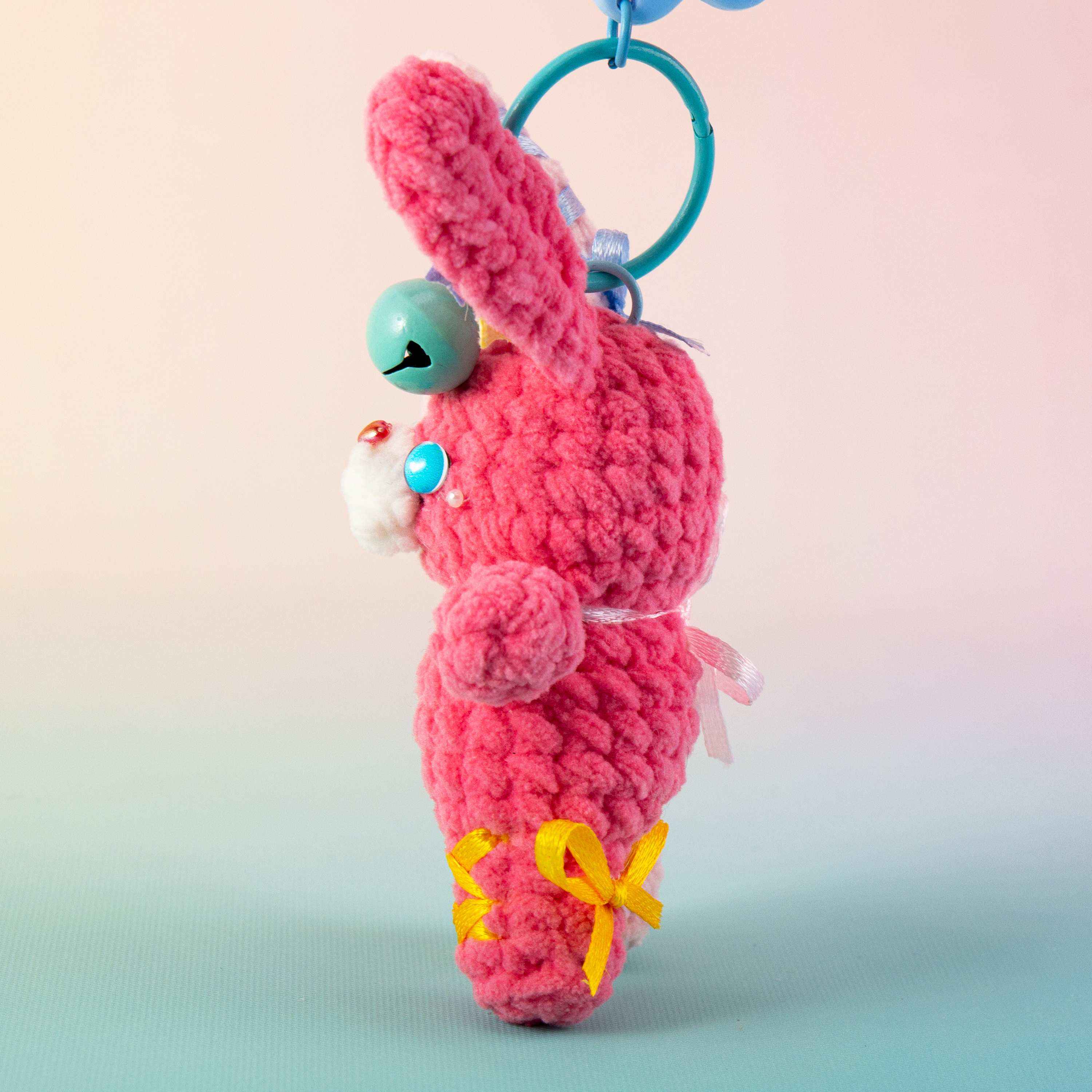 Crocheted Rabbit and Bear Finished Products