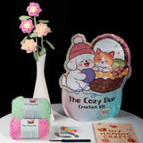 Crochet Gardenia Single Flower Kit | Reusable Home Decor & Festival Present