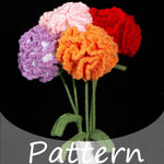 Everlasting Carnation Crochet DIY Kit