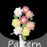 Crochet Gardenia Single Flower Kit | Reusable Home Decor & Festival Present