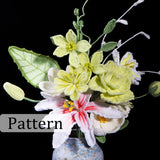 DIY Crochet Lily Flower Bouquet Kit