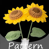 DIY Sunflower Crochet Kit | Handmade Everlasting Flower for Home & Gifting