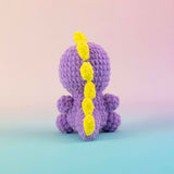 Purple Dinosaur Crochet Kit