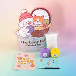 Purple Dinosaur Crochet Kit