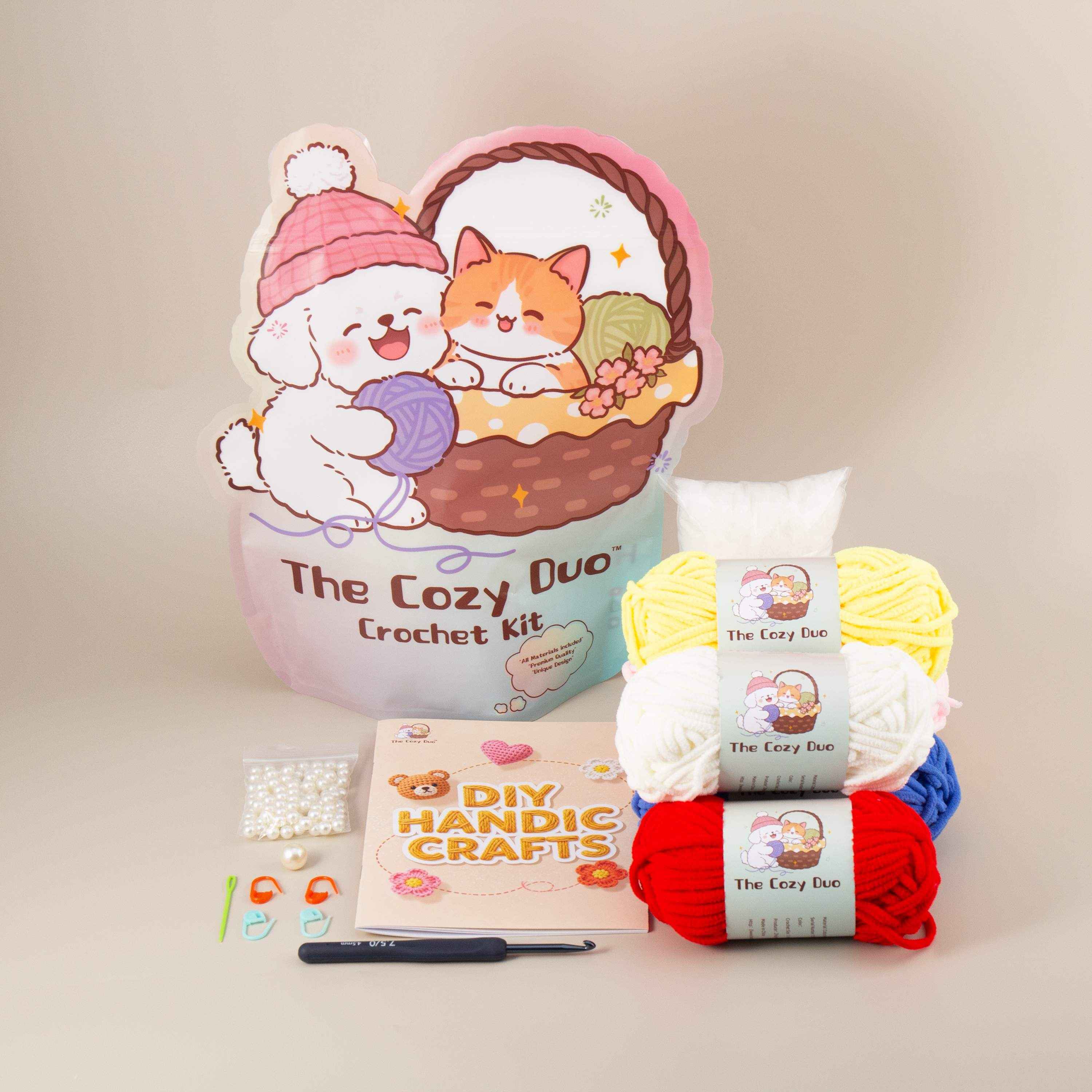 Snow White Crochet Bouquet Kit